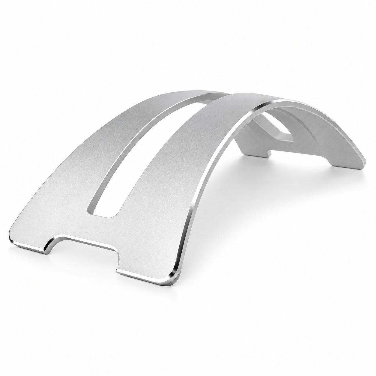 Arch Laptop Dock in Natural Silver product image — concept visualization